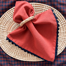 Load image into Gallery viewer, Burnt Orange and Blues Napkins
