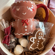 Load image into Gallery viewer, Gingerbread Man Hot Chocolate Box

