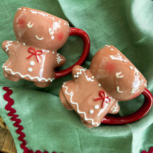Load image into Gallery viewer, Gingerbread Man Mugs
