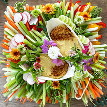 Load image into Gallery viewer, Crudités and Hummus Platter
