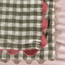 Load image into Gallery viewer, Green Gingham Placemats
